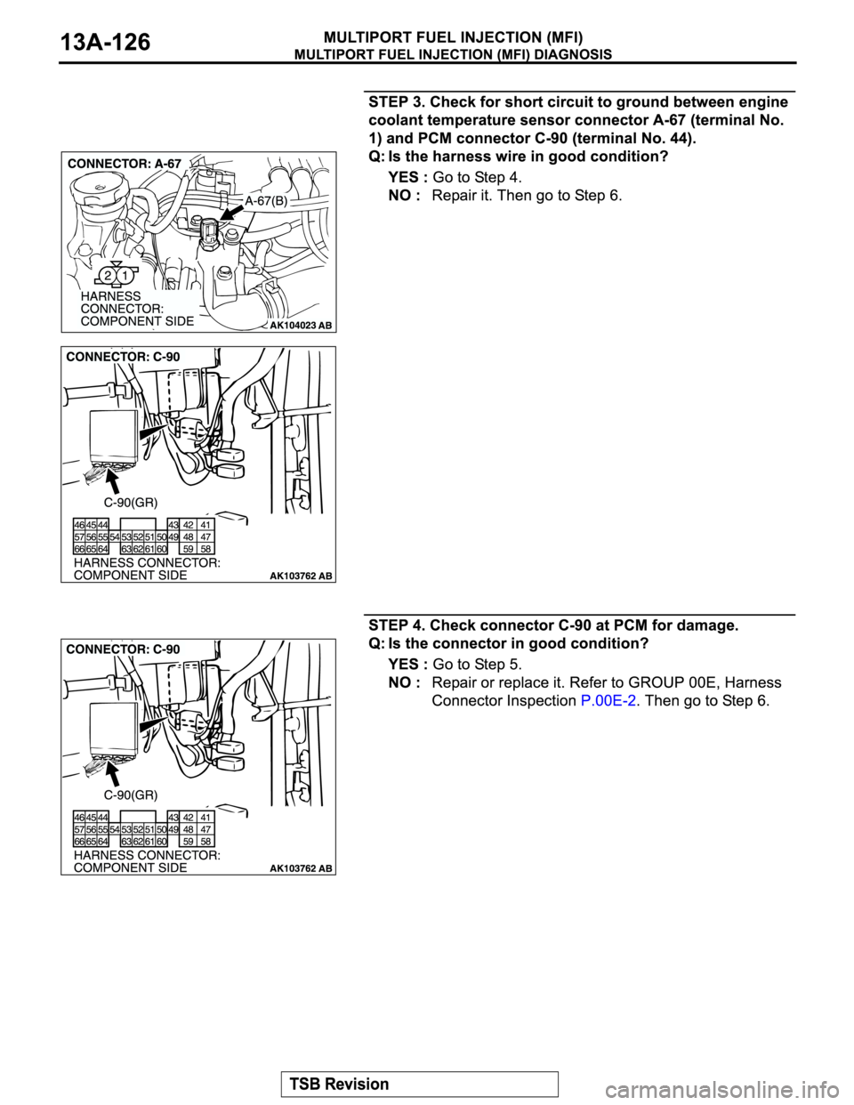 MITSUBISHI MONTERO SPORT 2004  Service Repair Manual 