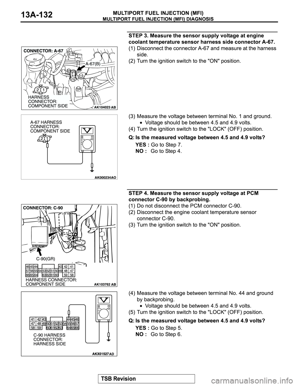 MITSUBISHI MONTERO SPORT 2004  Service Repair Manual 