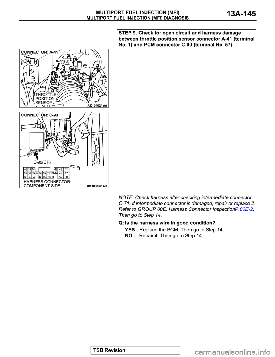 MITSUBISHI MONTERO SPORT 2004  Service Repair Manual 
