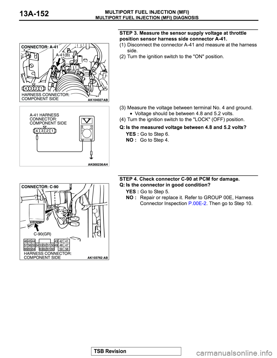 MITSUBISHI MONTERO SPORT 2004  Service Repair Manual 