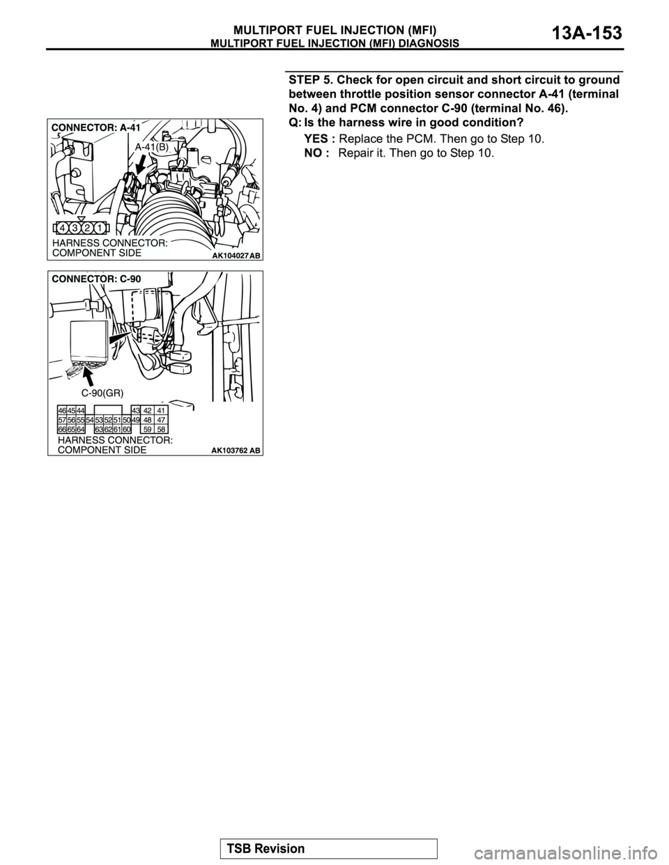 MITSUBISHI MONTERO SPORT 2004  Service Repair Manual 