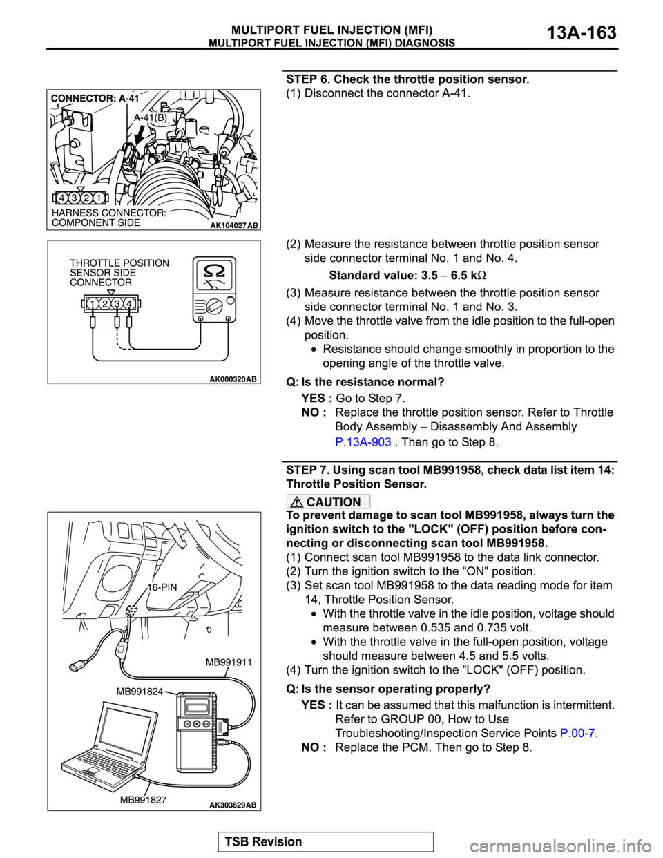 MITSUBISHI MONTERO SPORT 2004  Service Repair Manual 
