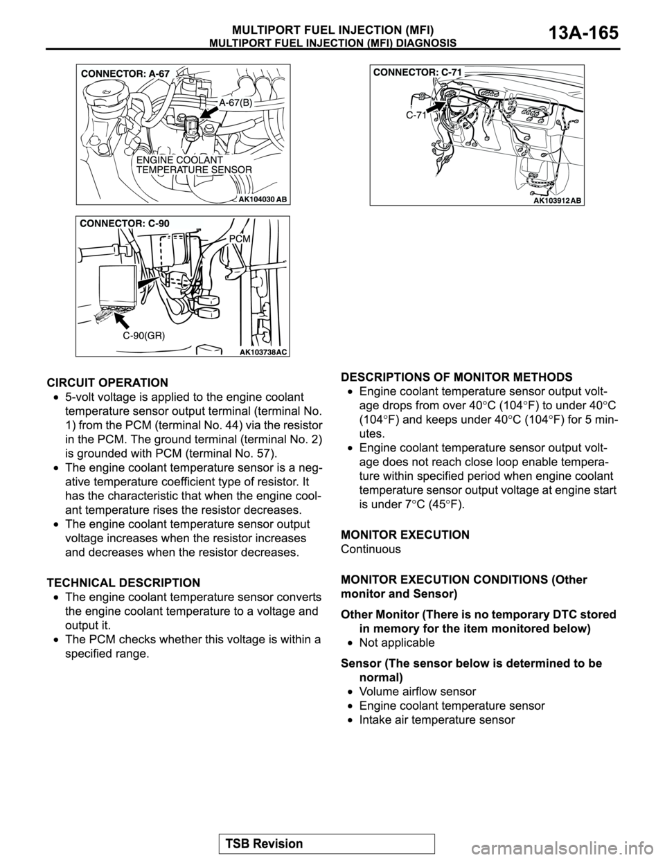 MITSUBISHI MONTERO SPORT 2004  Service Repair Manual 