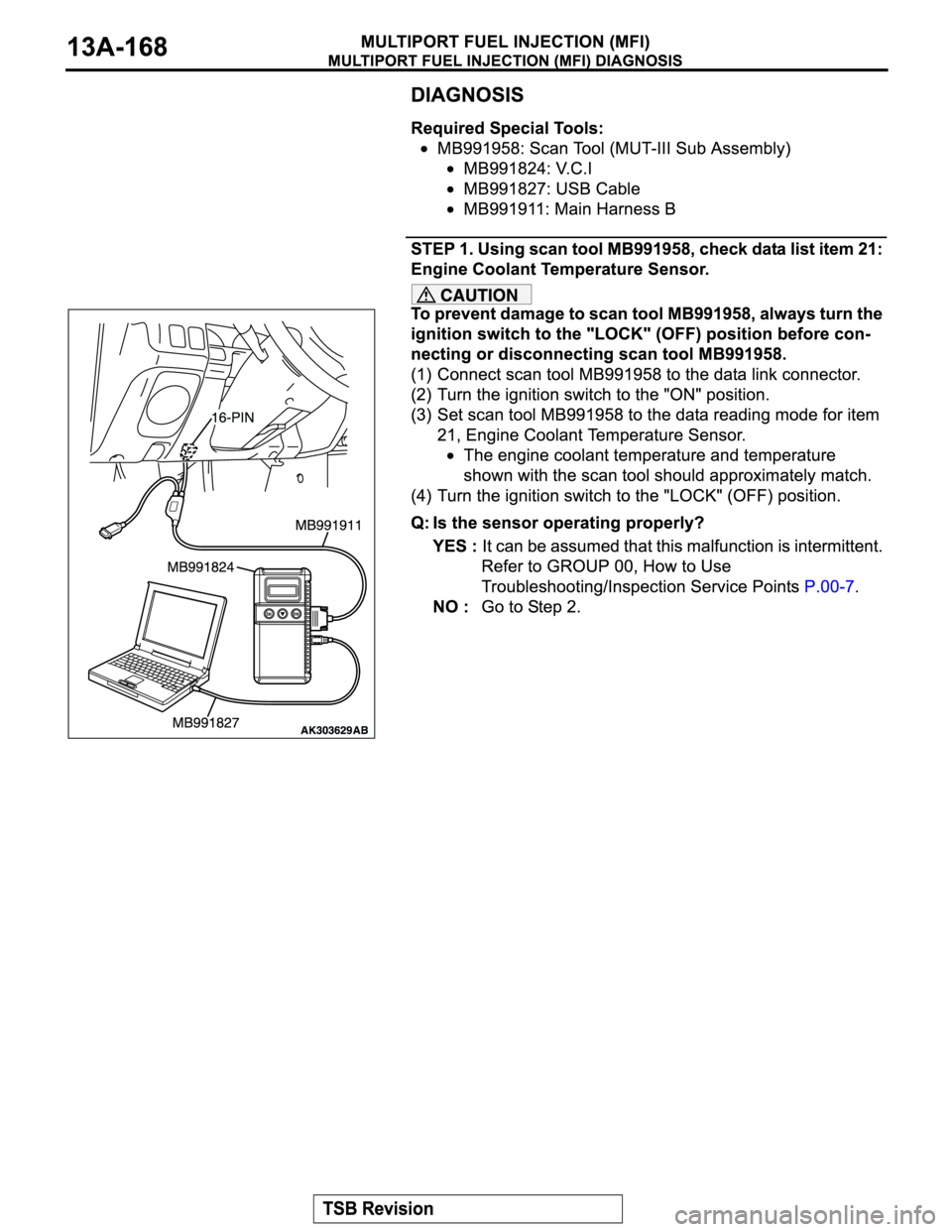 MITSUBISHI MONTERO SPORT 2004  Service Repair Manual 