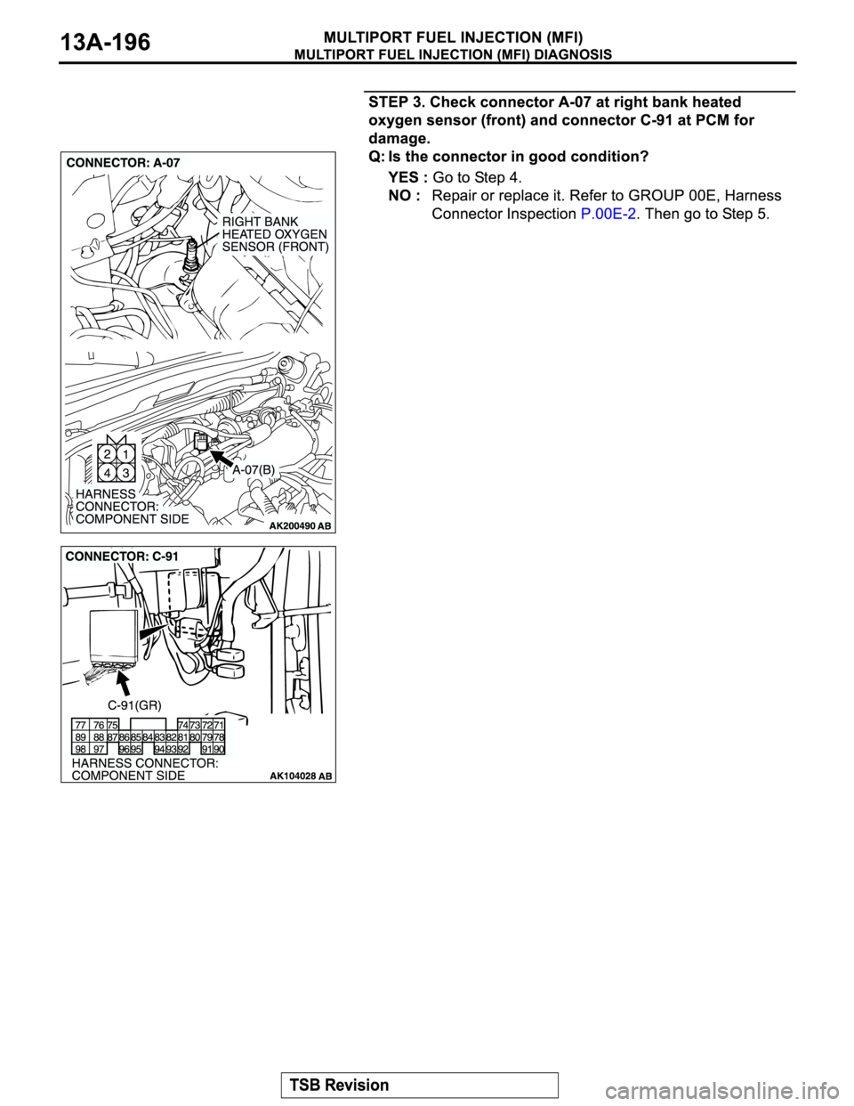 MITSUBISHI MONTERO SPORT 2004  Service Repair Manual 