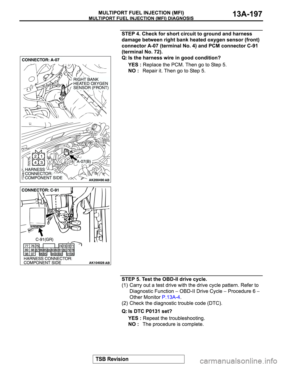 MITSUBISHI MONTERO SPORT 2004  Service Repair Manual 