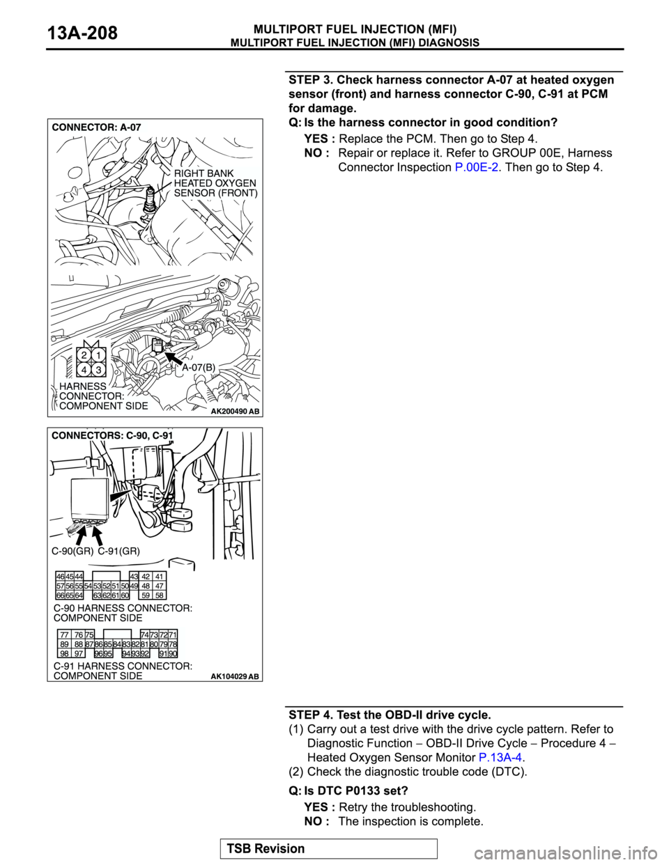MITSUBISHI MONTERO SPORT 2004  Service Repair Manual 