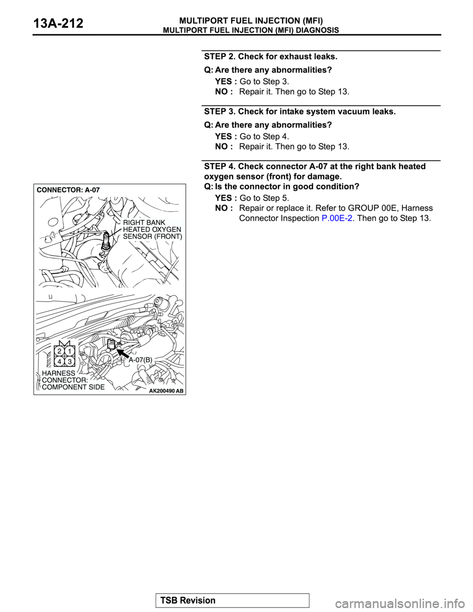 MITSUBISHI MONTERO SPORT 2004  Service Repair Manual 