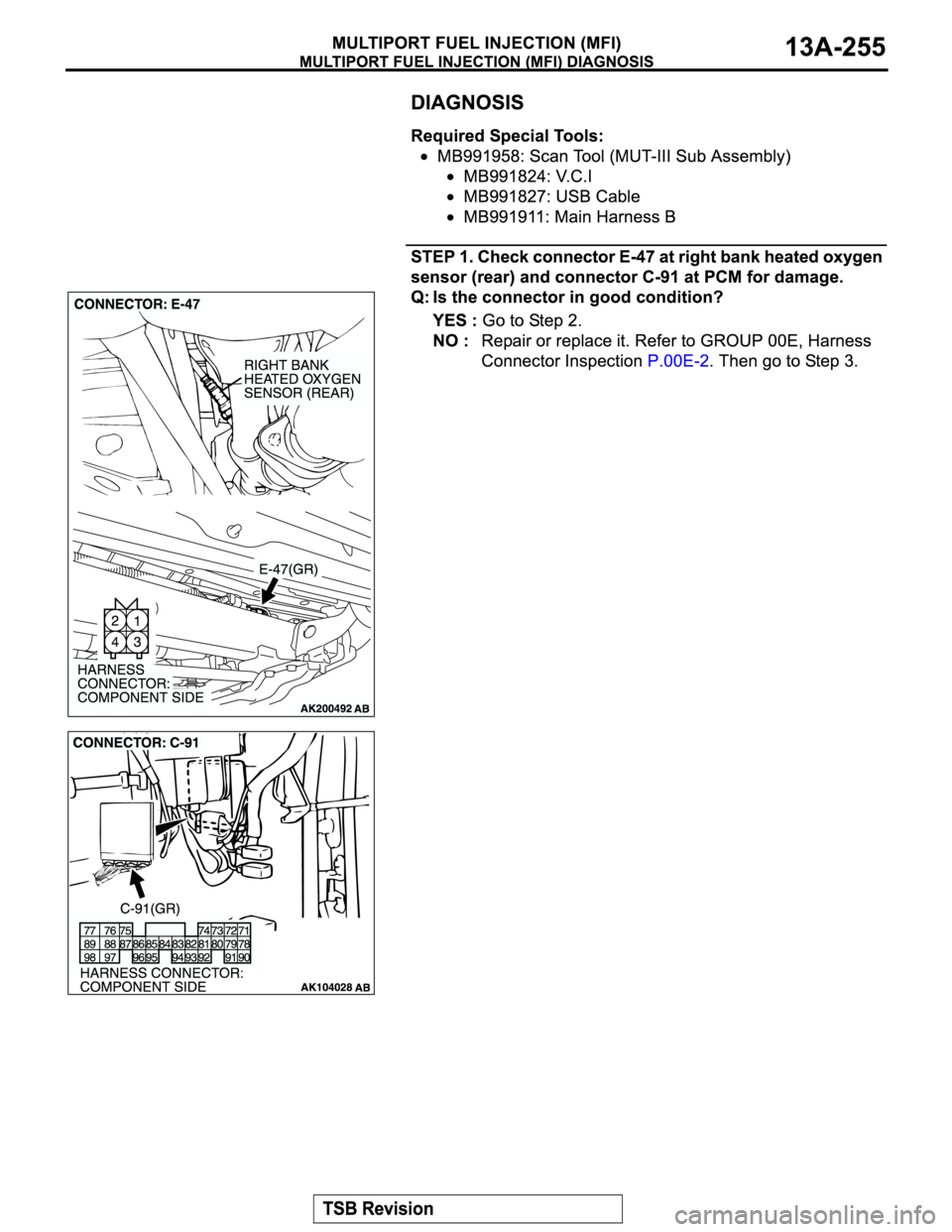 MITSUBISHI MONTERO SPORT 2004  Service Repair Manual 