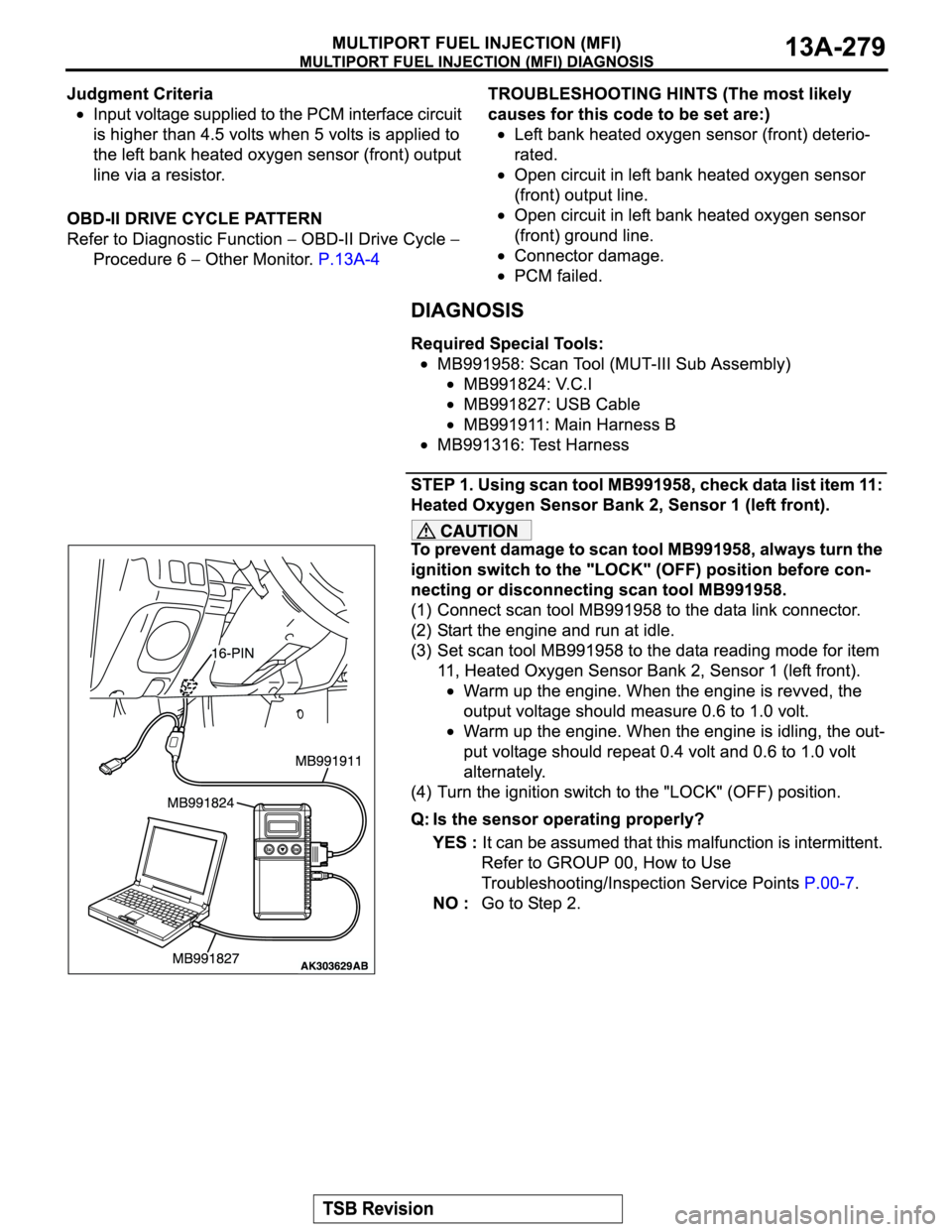 MITSUBISHI MONTERO SPORT 2004  Service Repair Manual 