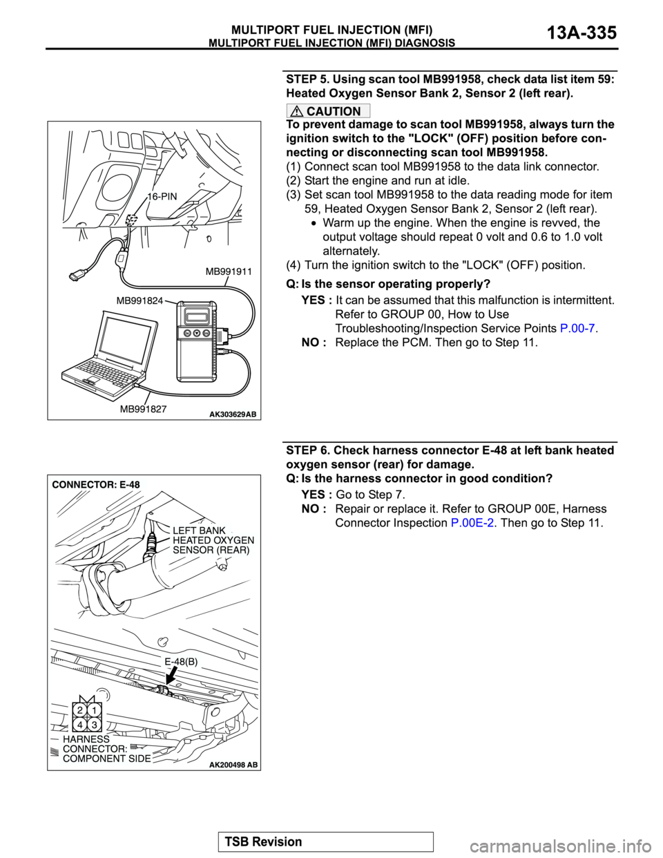 MITSUBISHI MONTERO SPORT 2004  Service Repair Manual 