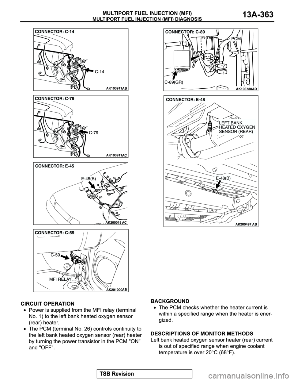 MITSUBISHI MONTERO SPORT 2004  Service Repair Manual 