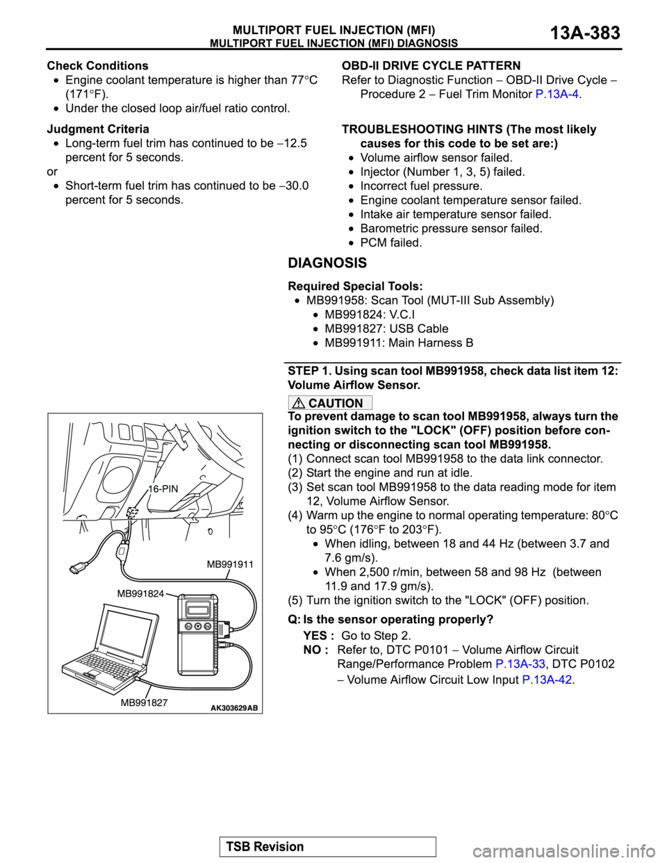 MITSUBISHI MONTERO SPORT 2004  Service Repair Manual 