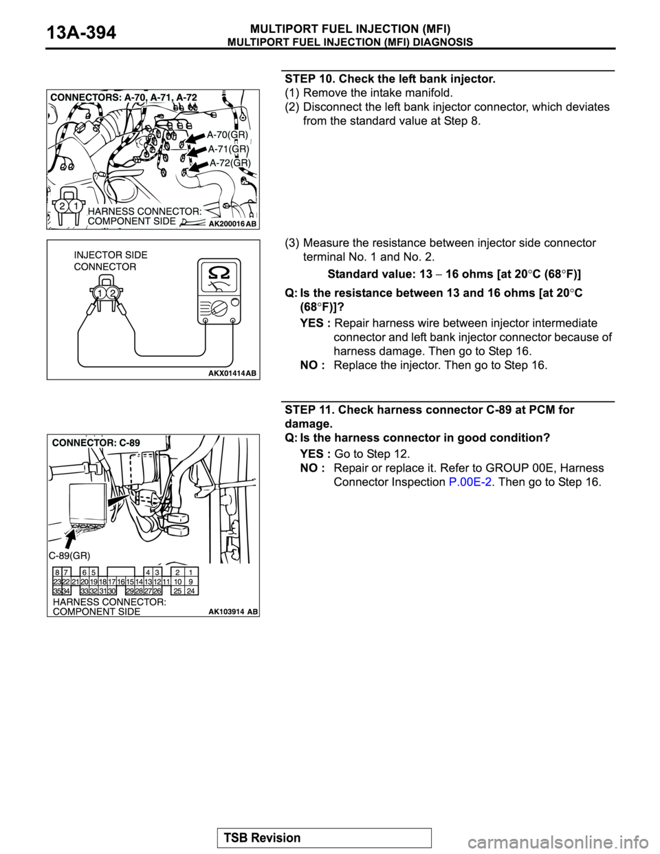 MITSUBISHI MONTERO SPORT 2004  Service Repair Manual 
