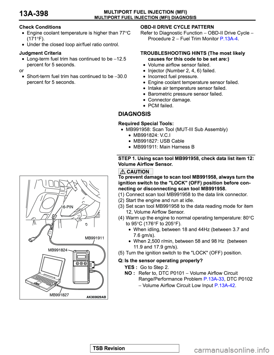 MITSUBISHI MONTERO SPORT 2004  Service Repair Manual 