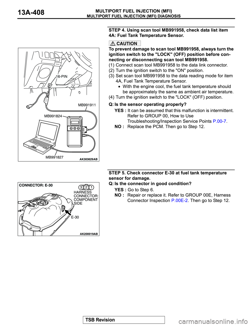 MITSUBISHI MONTERO SPORT 2004  Service Repair Manual 