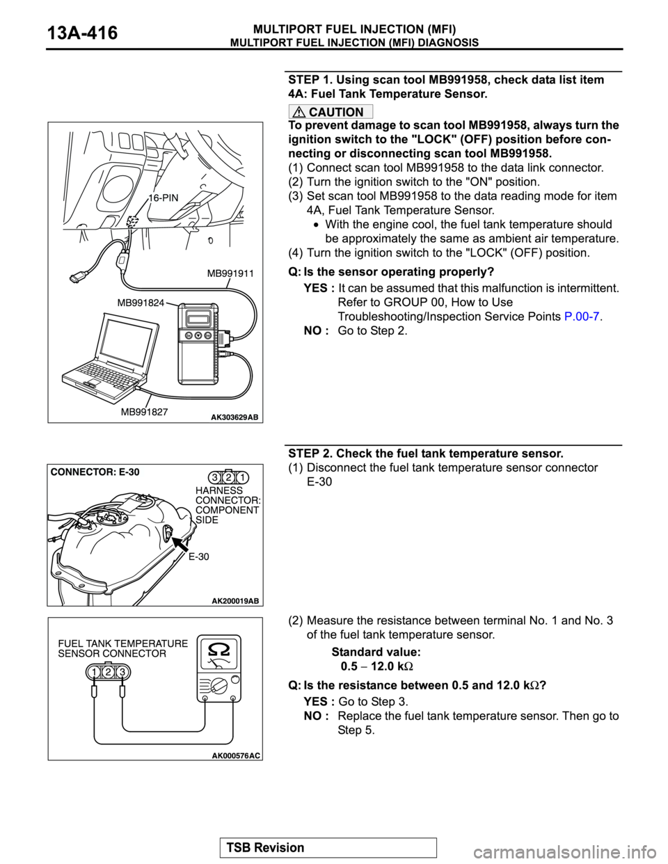 MITSUBISHI MONTERO SPORT 2004  Service Repair Manual 