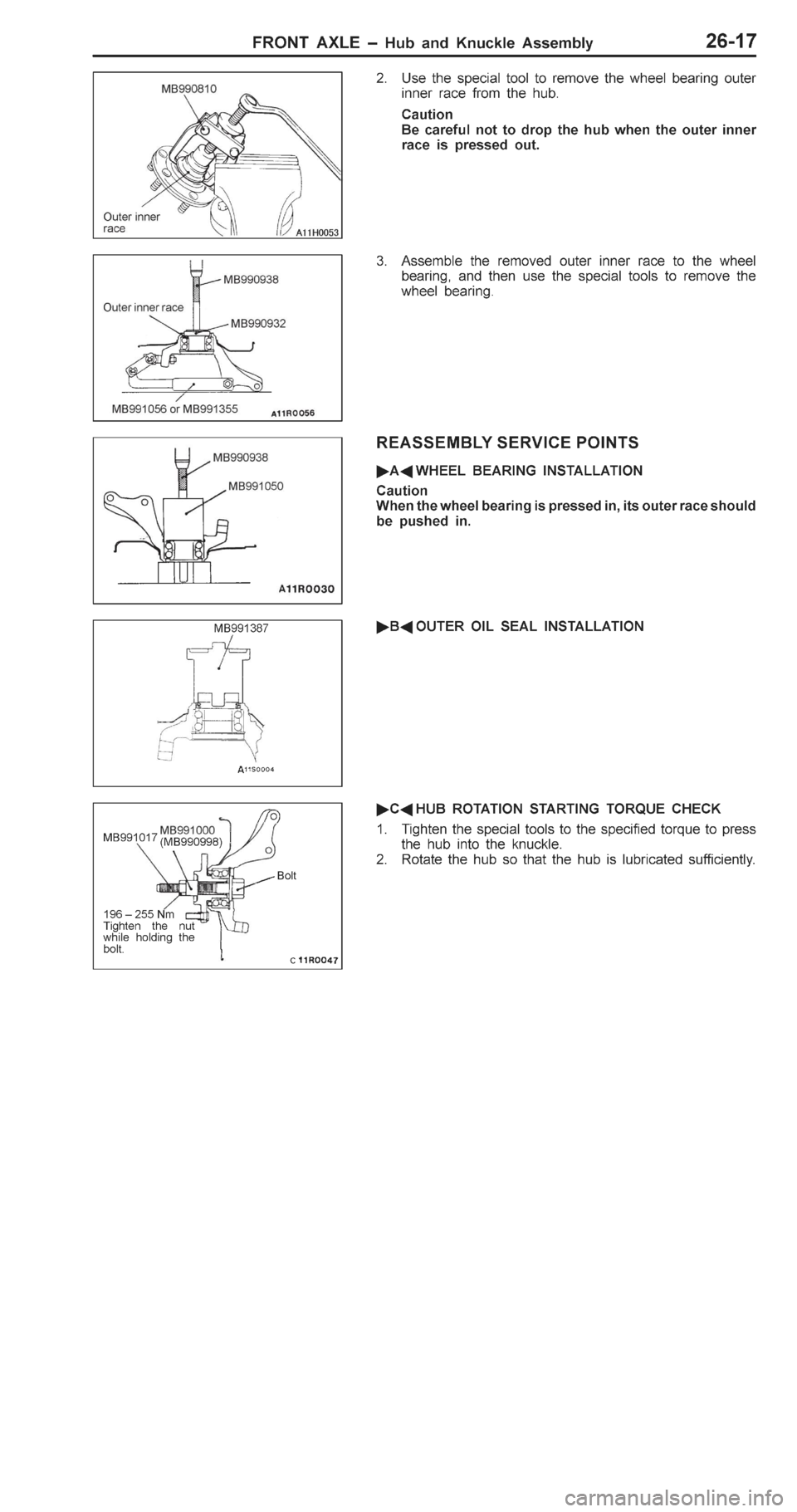 MITSUBISHI PAJERO PININ 2000  Workshop Manual �(
��� �� ��
 �
��� � � ��
� �0�3�3�,�+�4�7�� ��� �0�3�3�,�8�4�4
�
�0�3�3�+�3�8�5
�
�0�3�3�+�3�8�A �
�0�3�3�+�3�8�A
� �0�3�3�,�+�4�+ �
�0�3�3�,�8�A�@ �
�0�3�3�,�+�,�@ �
�0�3�