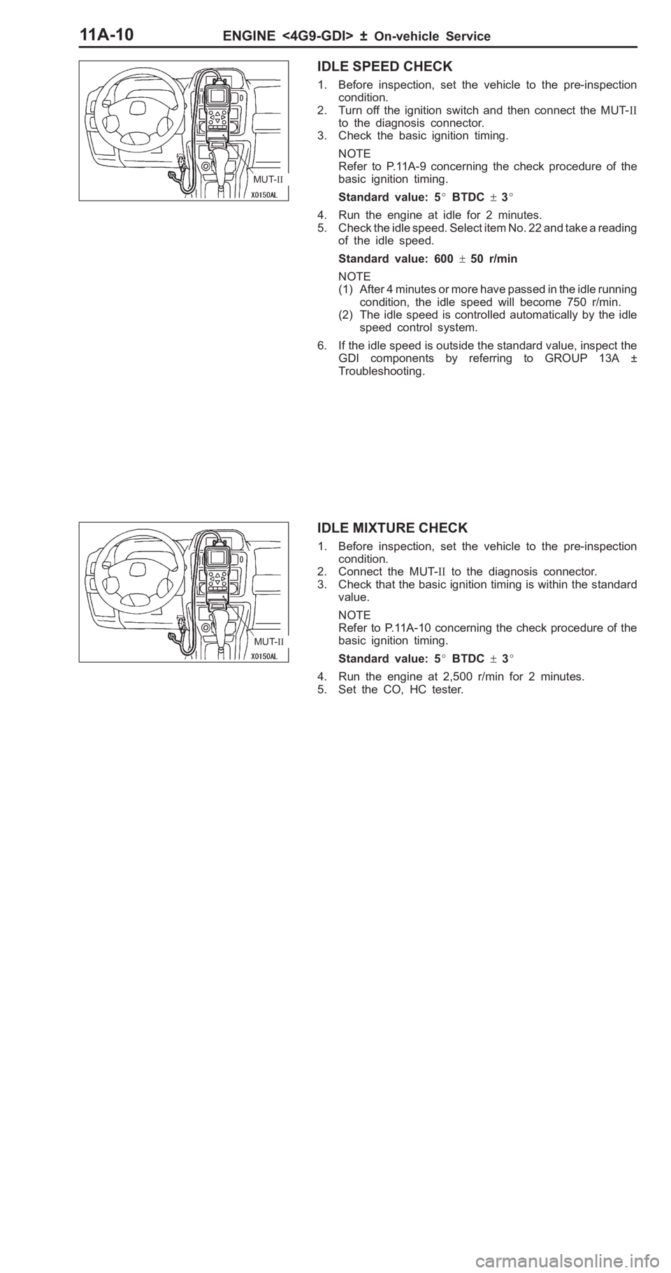 MITSUBISHI PAJERO PININ 2000  Workshop Manual 