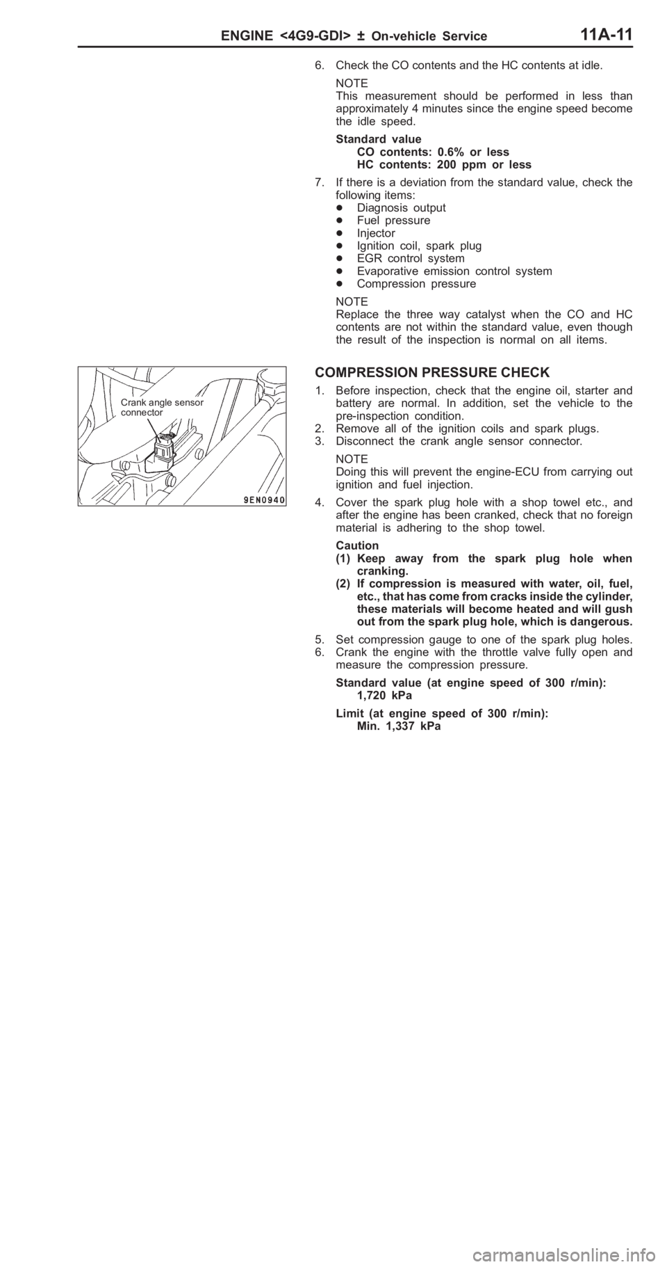 MITSUBISHI PAJERO PININ 2000  Workshop Manual 