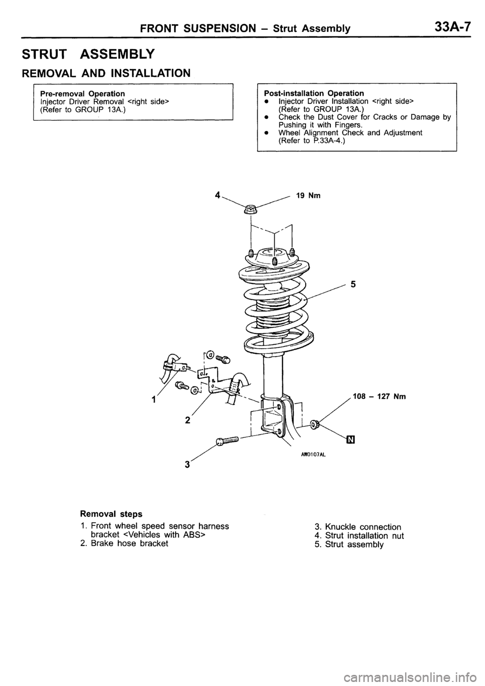MITSUBISHI PAJERO PININ 2000  Workshop Manual 