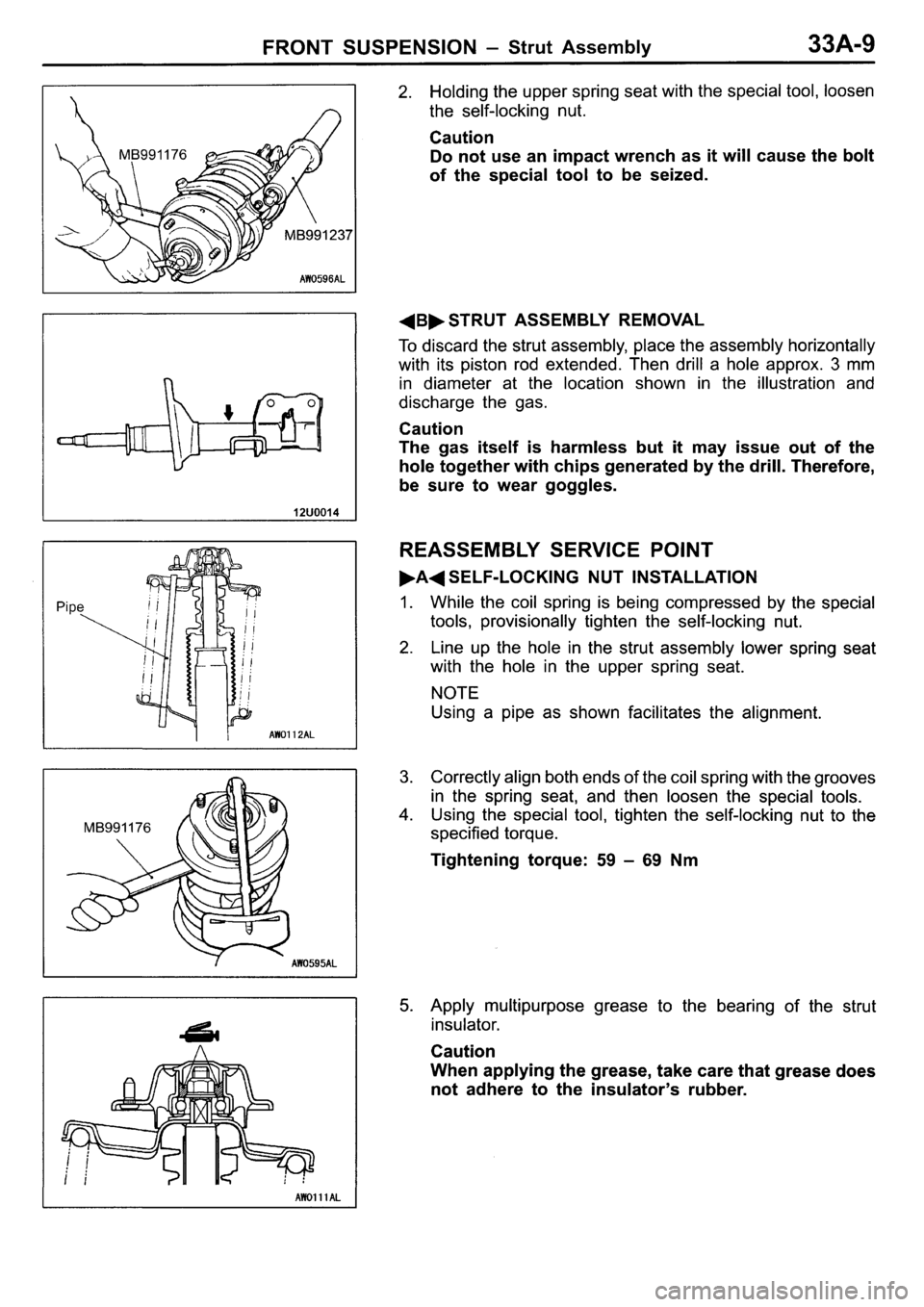 MITSUBISHI PAJERO PININ 2000  Workshop Manual 
