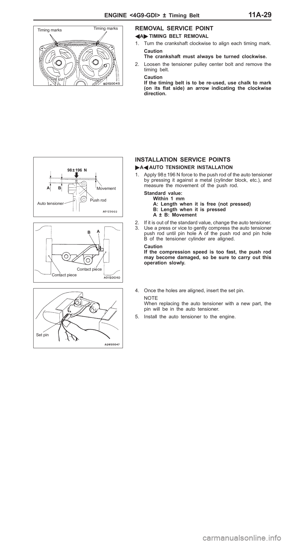 MITSUBISHI PAJERO PININ 2000  Workshop Manual 