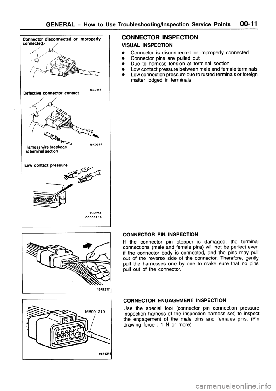 MITSUBISHI PAJERO SPORT 1999  Workshop Manual 