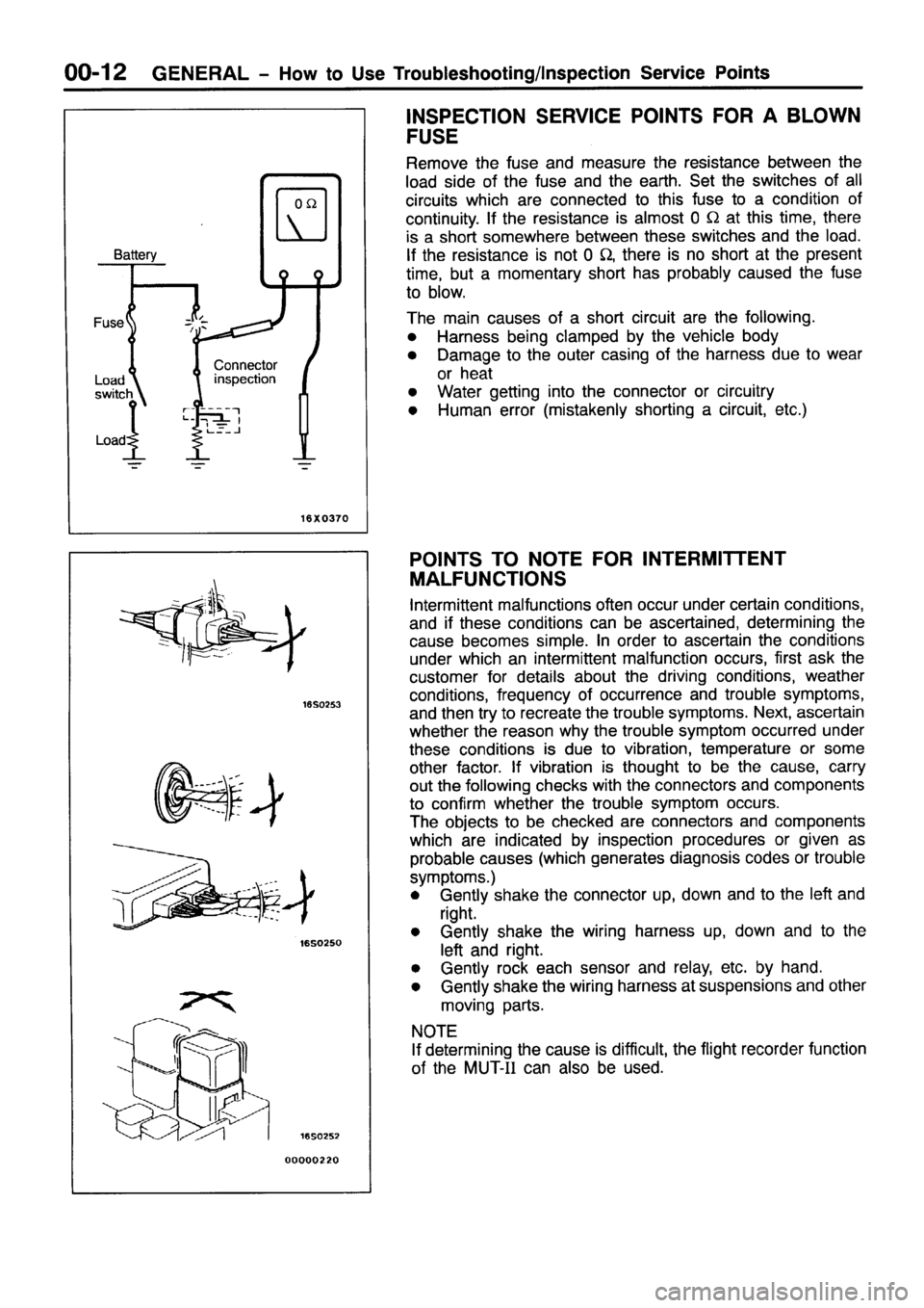 MITSUBISHI PAJERO SPORT 1999  Workshop Manual 