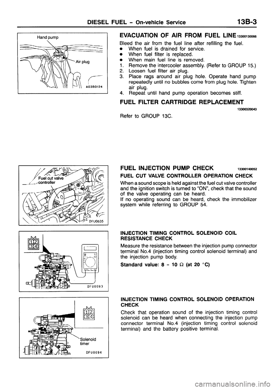 MITSUBISHI PAJERO SPORT 1999  Workshop Manual 
