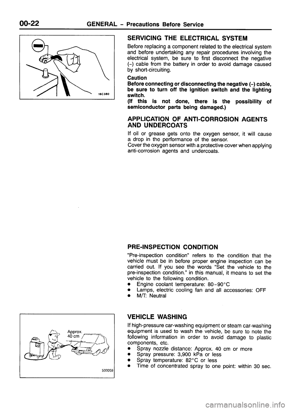 MITSUBISHI PAJERO SPORT 1999  Workshop Manual 