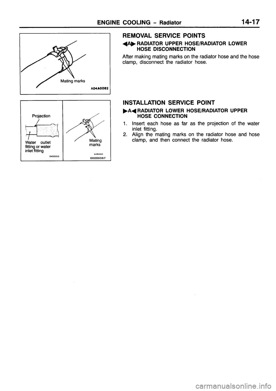 MITSUBISHI PAJERO SPORT 1999  Workshop Manual 