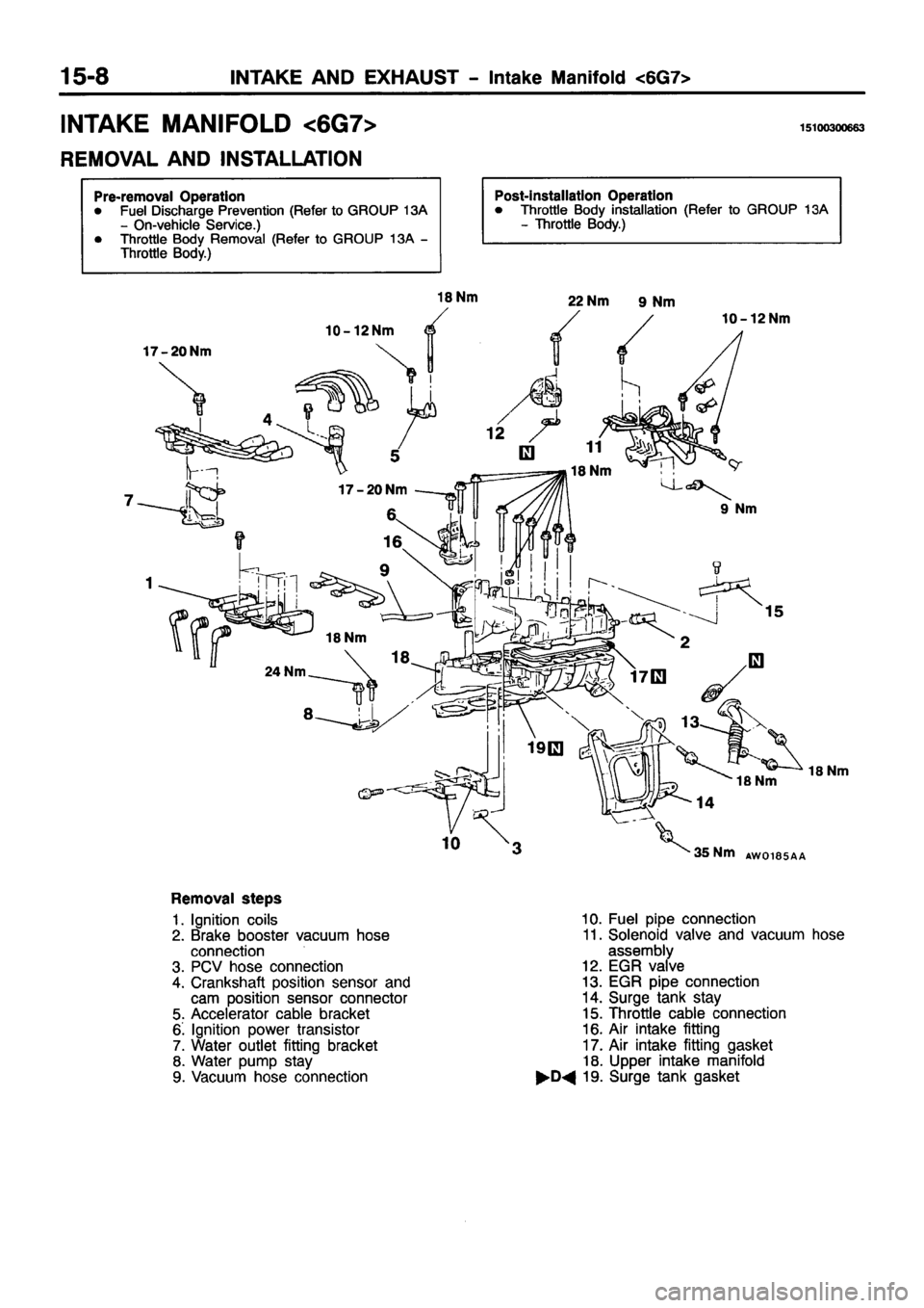 MITSUBISHI PAJERO SPORT 1999  Workshop Manual 