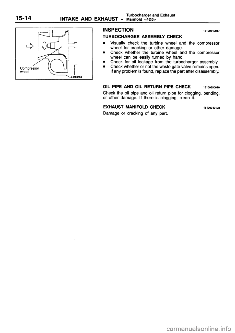 MITSUBISHI PAJERO SPORT 1999  Workshop Manual 