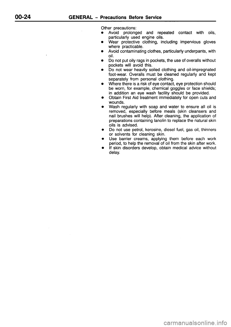 MITSUBISHI PAJERO SPORT 1999  Workshop Manual 