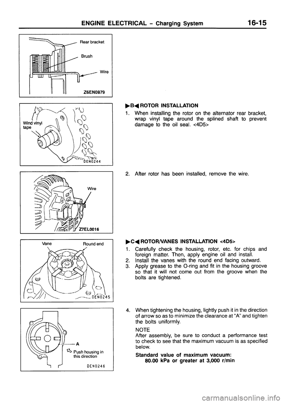 MITSUBISHI PAJERO SPORT 1999  Workshop Manual 