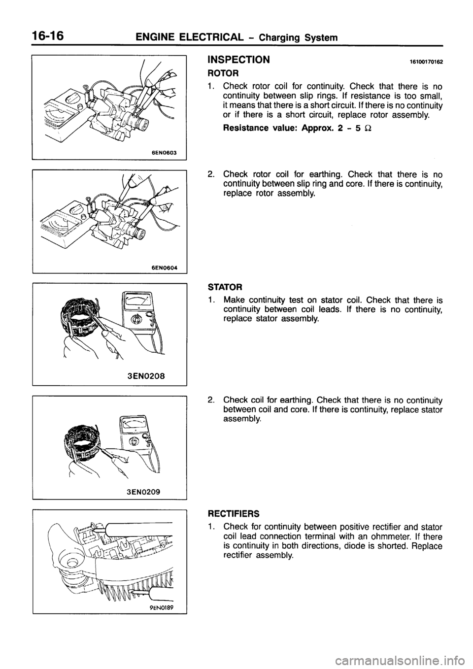 MITSUBISHI PAJERO SPORT 1999  Workshop Manual 