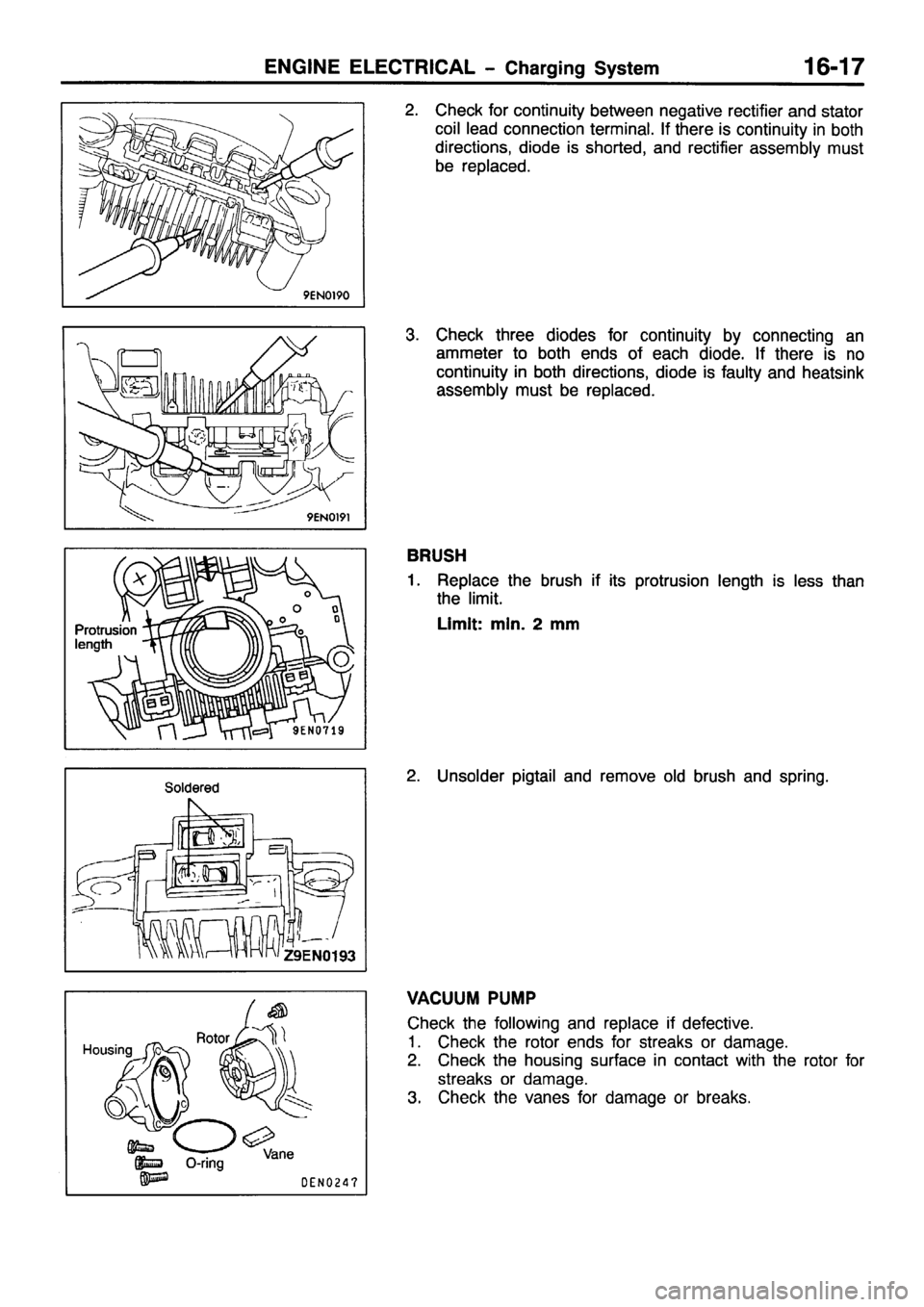MITSUBISHI PAJERO SPORT 1999  Workshop Manual 