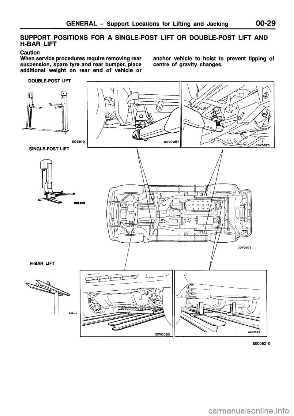 MITSUBISHI PAJERO SPORT 1999  Workshop Manual 