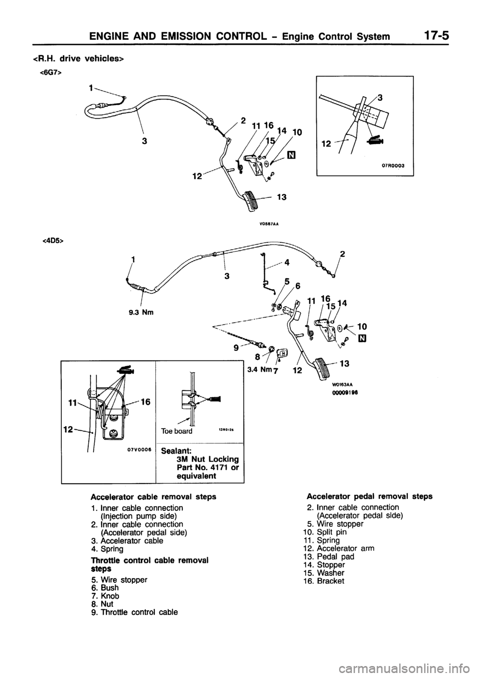 MITSUBISHI PAJERO SPORT 1999  Workshop Manual 