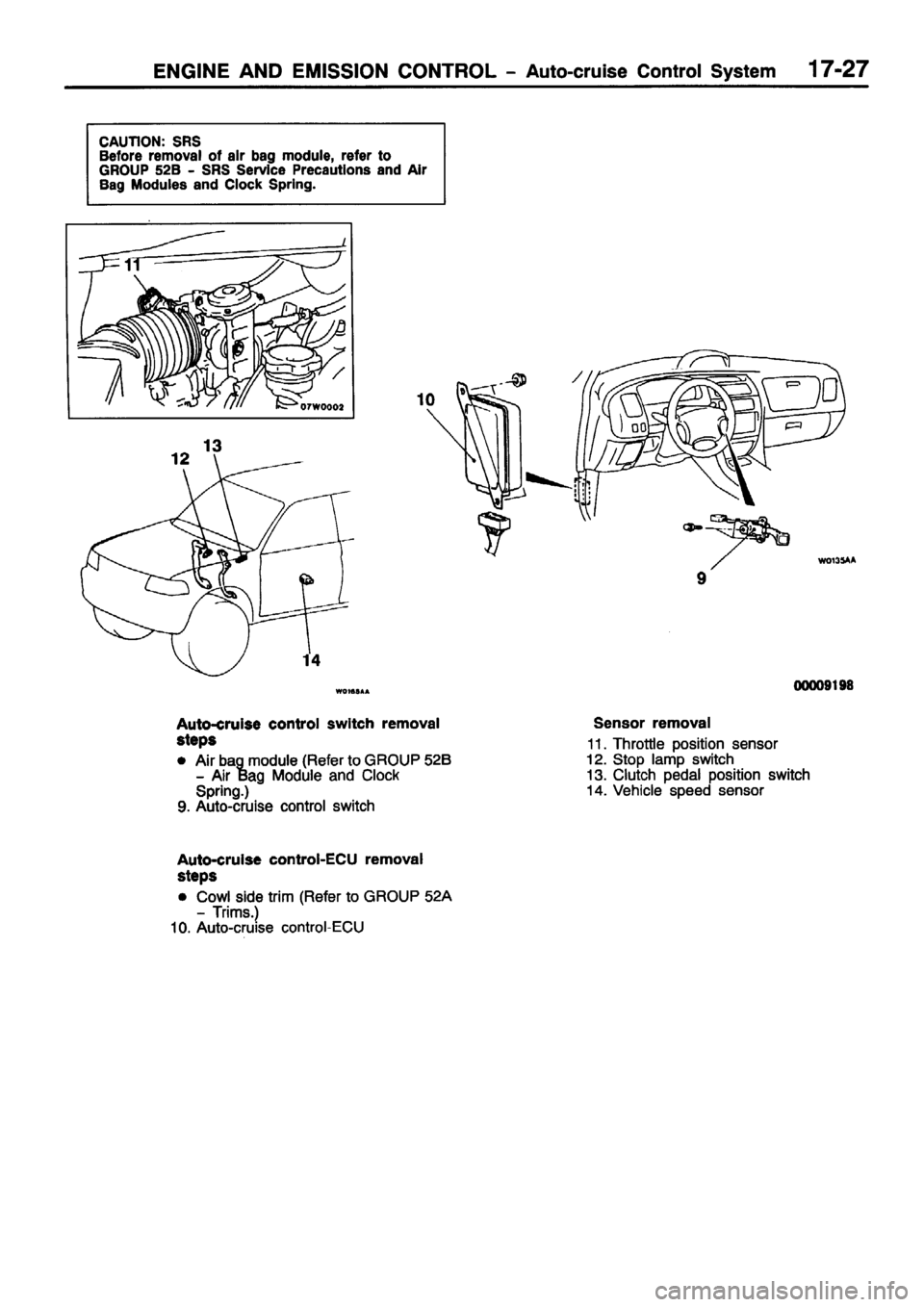 MITSUBISHI PAJERO SPORT 1999  Workshop Manual 