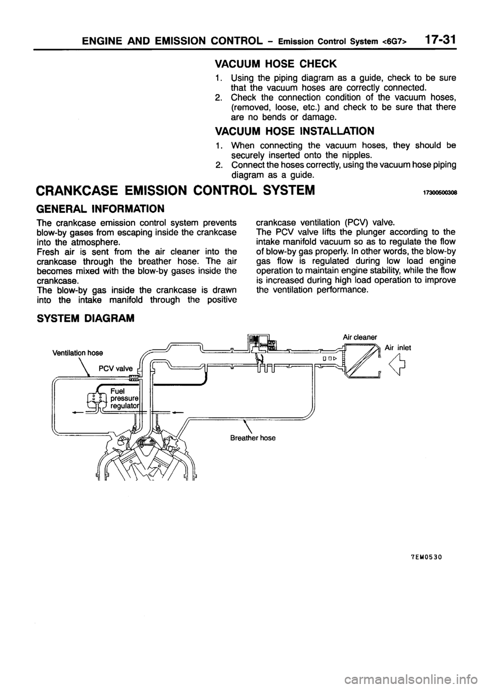 MITSUBISHI PAJERO SPORT 1999  Workshop Manual 