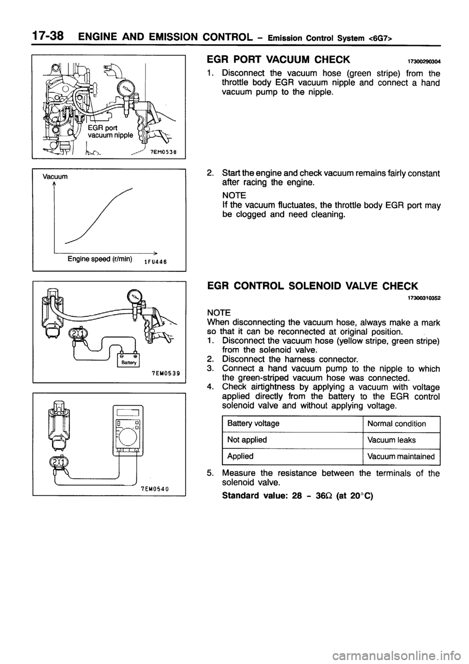 MITSUBISHI PAJERO SPORT 1999  Workshop Manual 