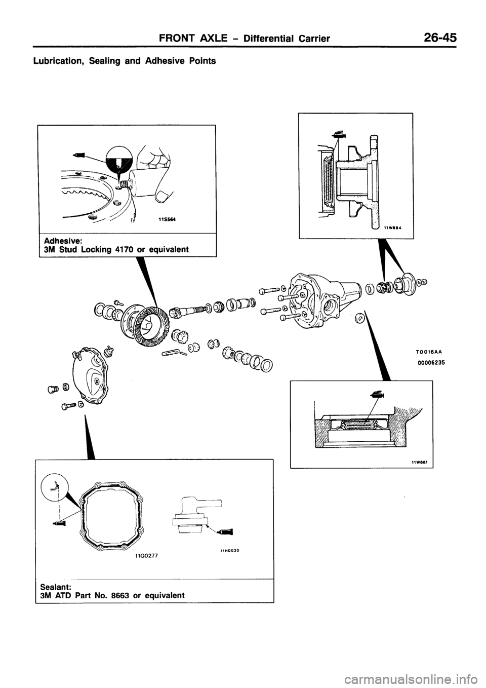MITSUBISHI PAJERO SPORT 1999  Workshop Manual 