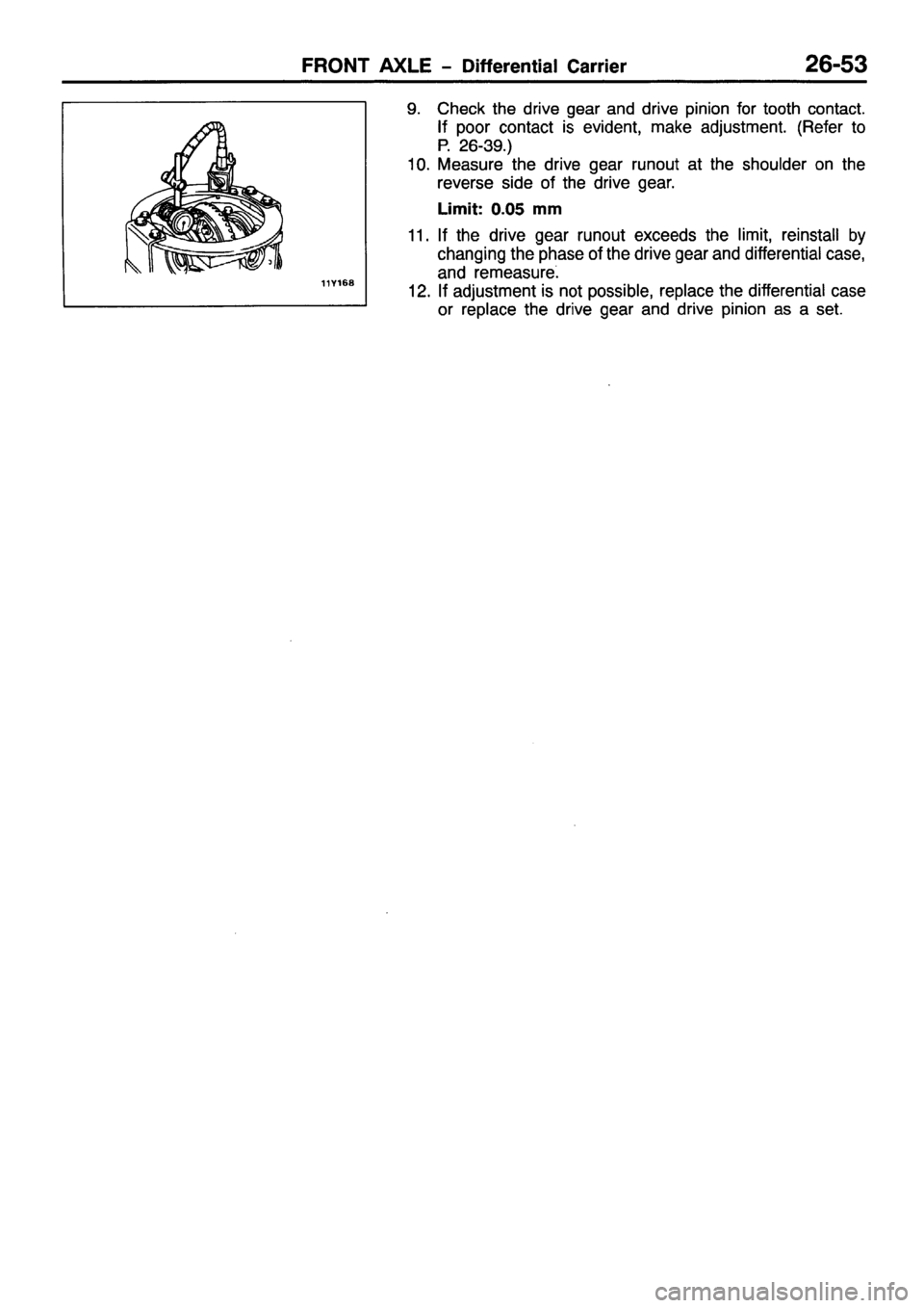 MITSUBISHI PAJERO SPORT 1999  Workshop Manual 