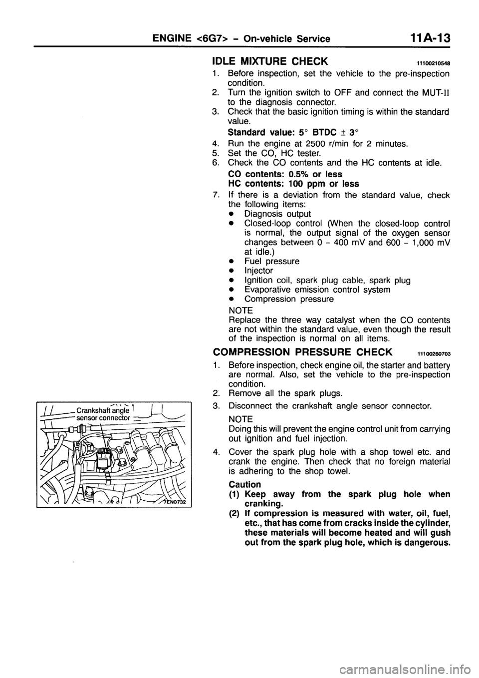 MITSUBISHI PAJERO SPORT 1999  Workshop Manual 