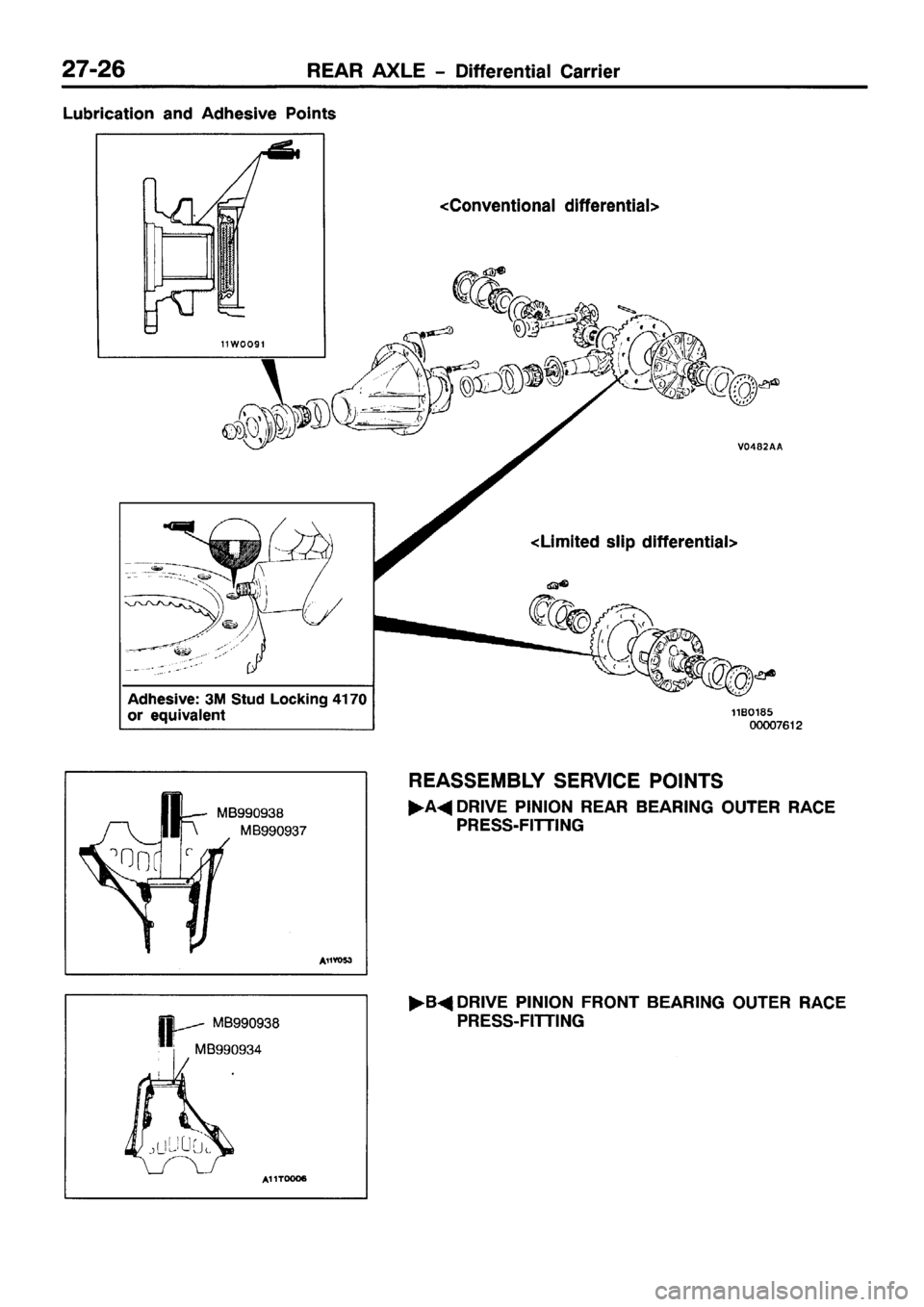 MITSUBISHI PAJERO SPORT 1999  Workshop Manual 