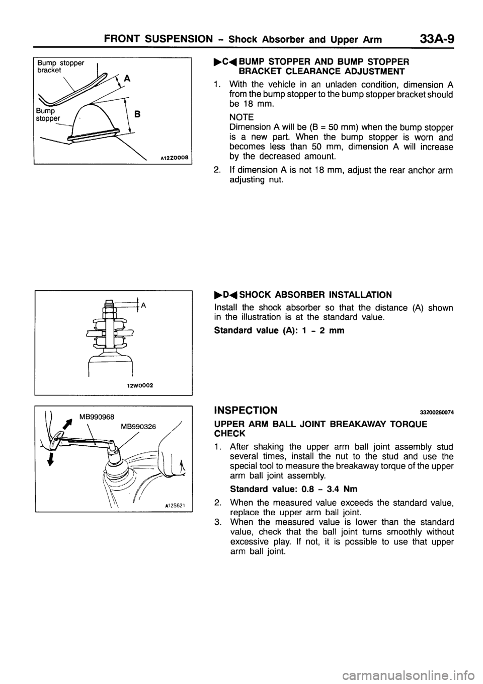 MITSUBISHI PAJERO SPORT 1999  Workshop Manual 