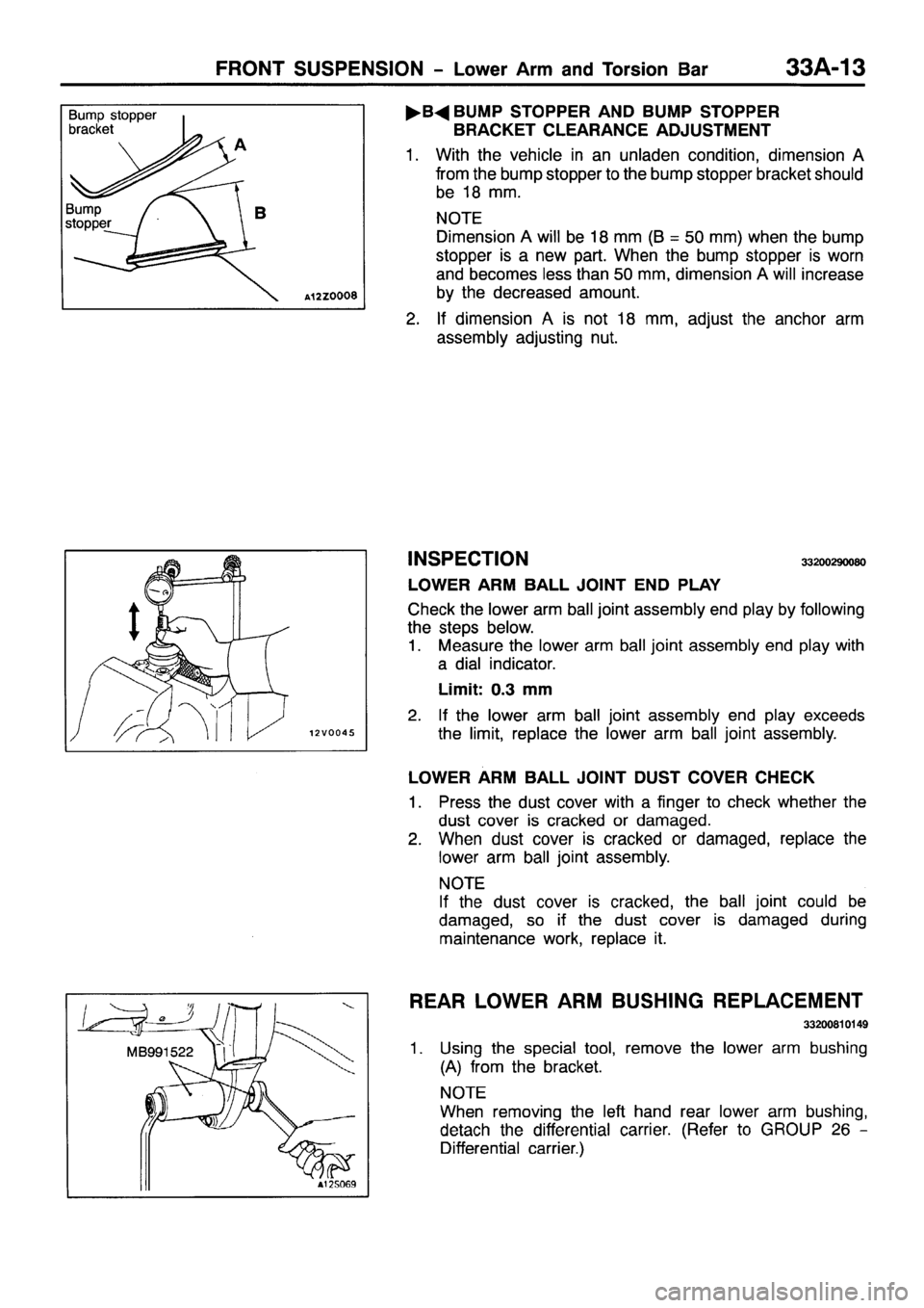 MITSUBISHI PAJERO SPORT 1999  Workshop Manual 