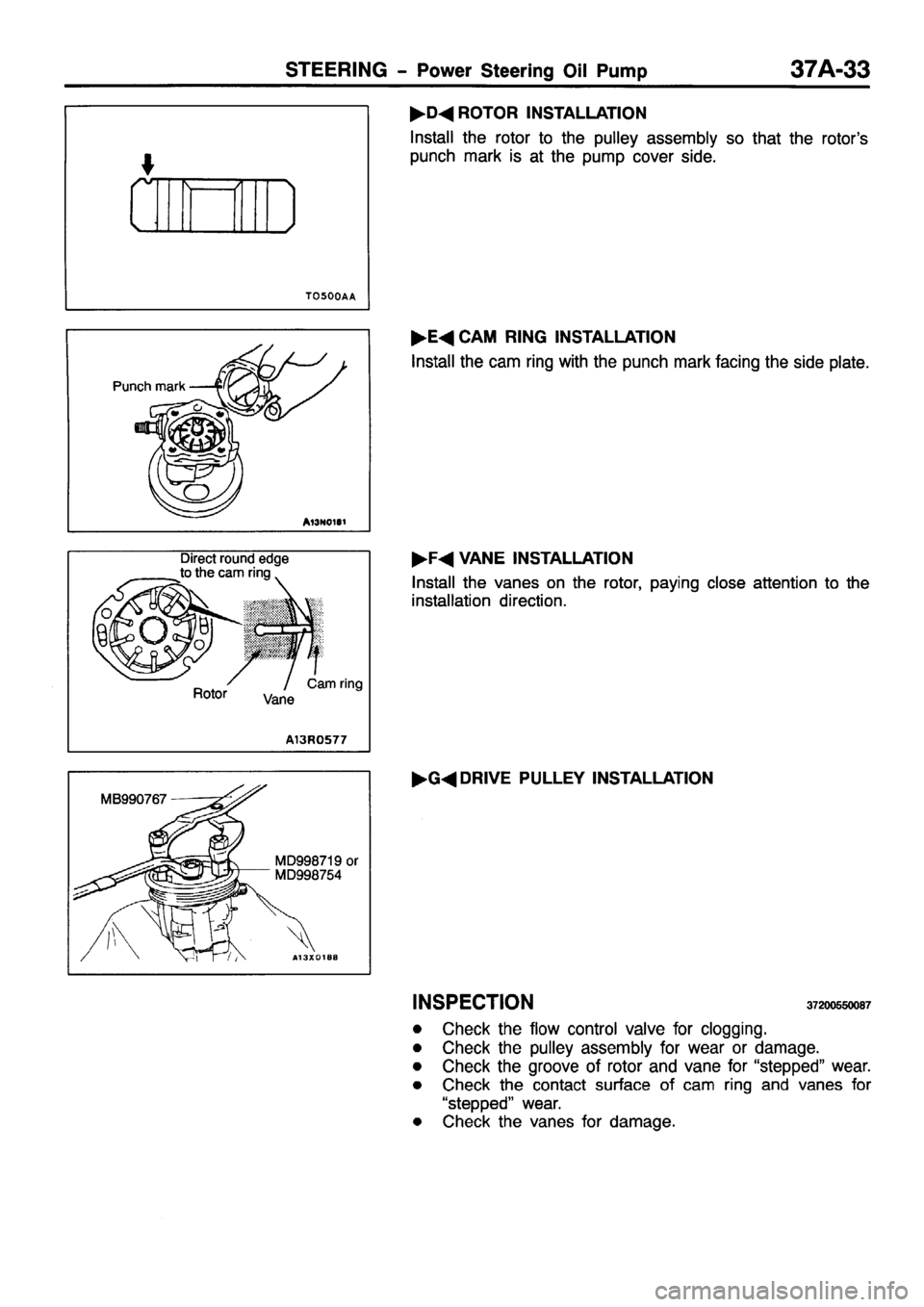 MITSUBISHI PAJERO SPORT 1999  Workshop Manual 